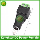 Konektor Power Female